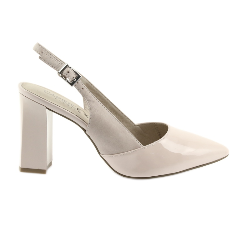 Dámské sandály na sloupku Caprice 29604 růžový