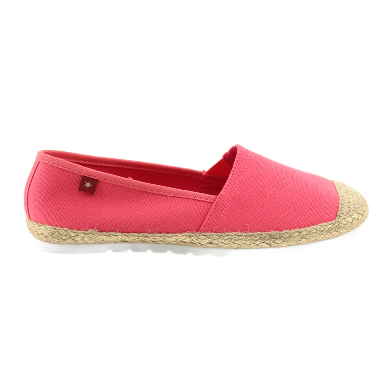 Big Star Dámský espadrilles 274731 Pink-Coral růžový