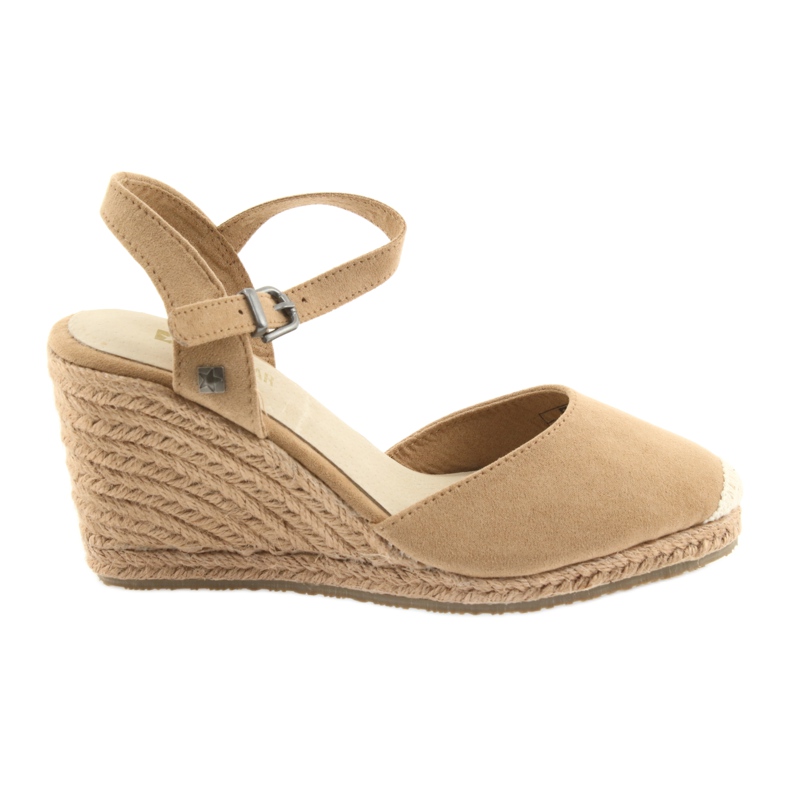 Sandály Big Star espadrilles 274A169 C.beż hnědý