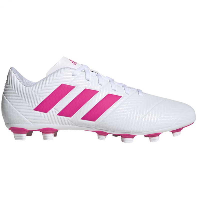 Kopačky Adidas Nemeziz 18.4 FxG M D97990 vícebarevný bílý
