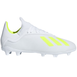 Kopačky Adidas X 18.3 Fg Jr BB9372 vícebarevný bílý