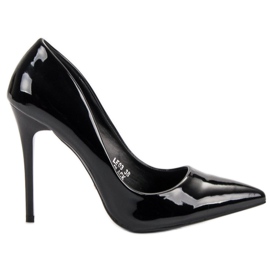 Seastar Černé lakované kolíky černý