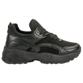 Nazouvací tenisky černý