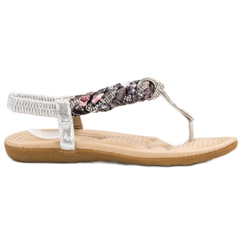 Cm Paris Módní japonské sandály šedá