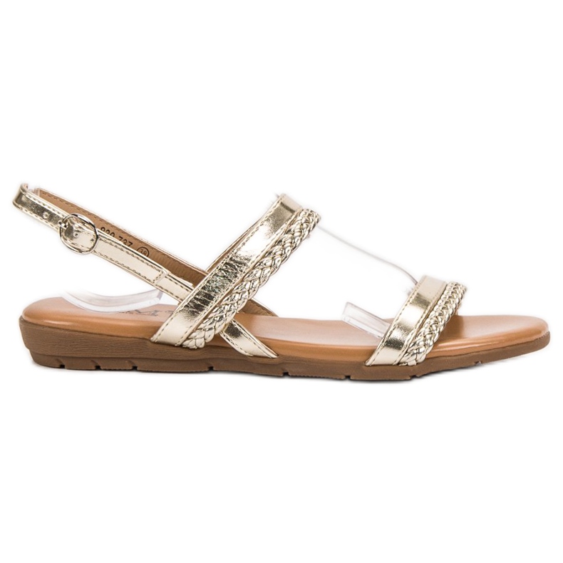 Cm Paris Neformální sandály žlutá