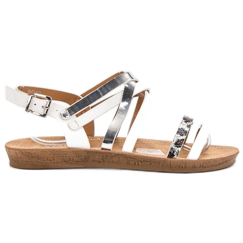 Seastar Módní bílé sandály bílý