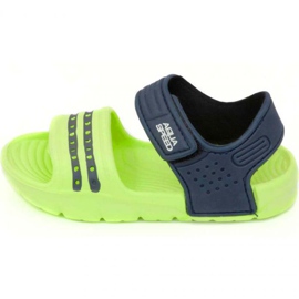 Aqua-speed sandály Noli, zelené a tmavě modré, sloupec 84 zelený zelený