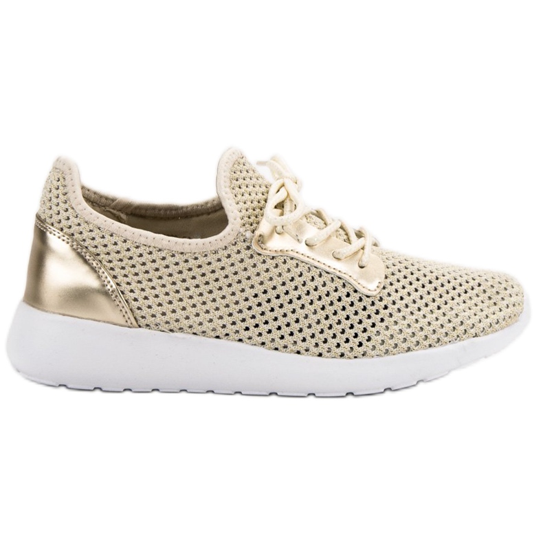 SHELOVET Síťované sportovní boty žlutá