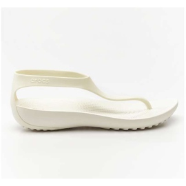 Crocs Serena Flip W 12U Oyster Oyster béžový