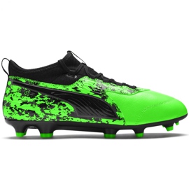 Kopačky Puma One 19.3 Fg Ag M 105486 04 vícebarevný zelený