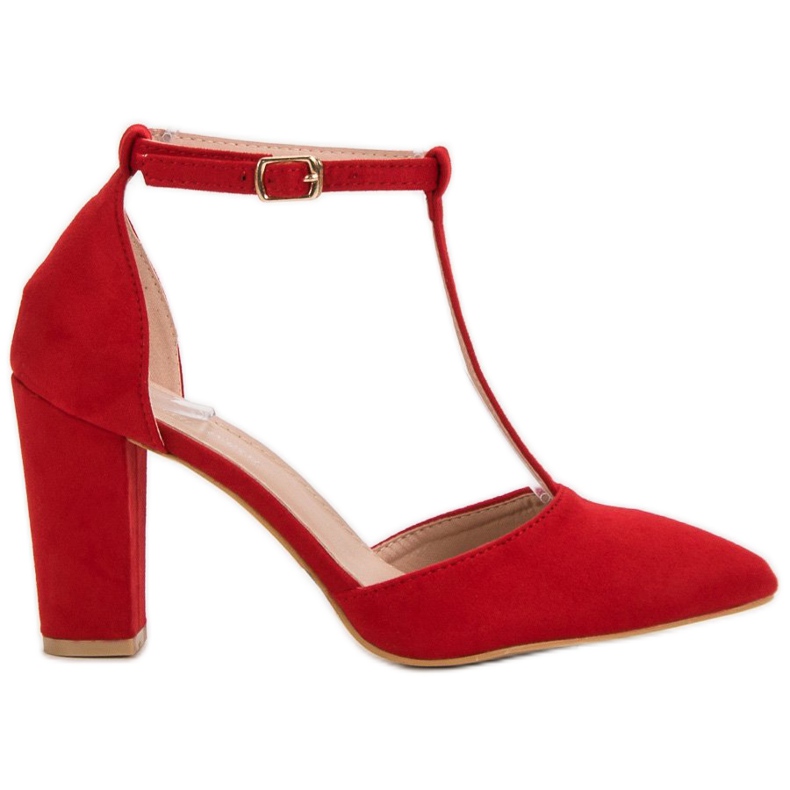 Primavera Červená čerpadla na pilíři červené