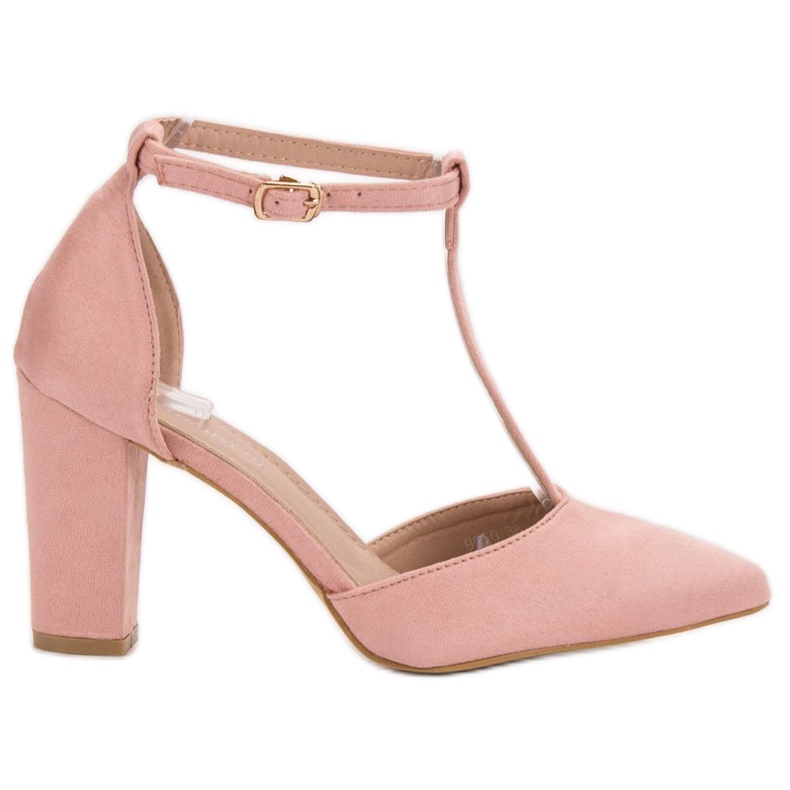 Primavera Růžová Lodičky Na Sloupu růžový