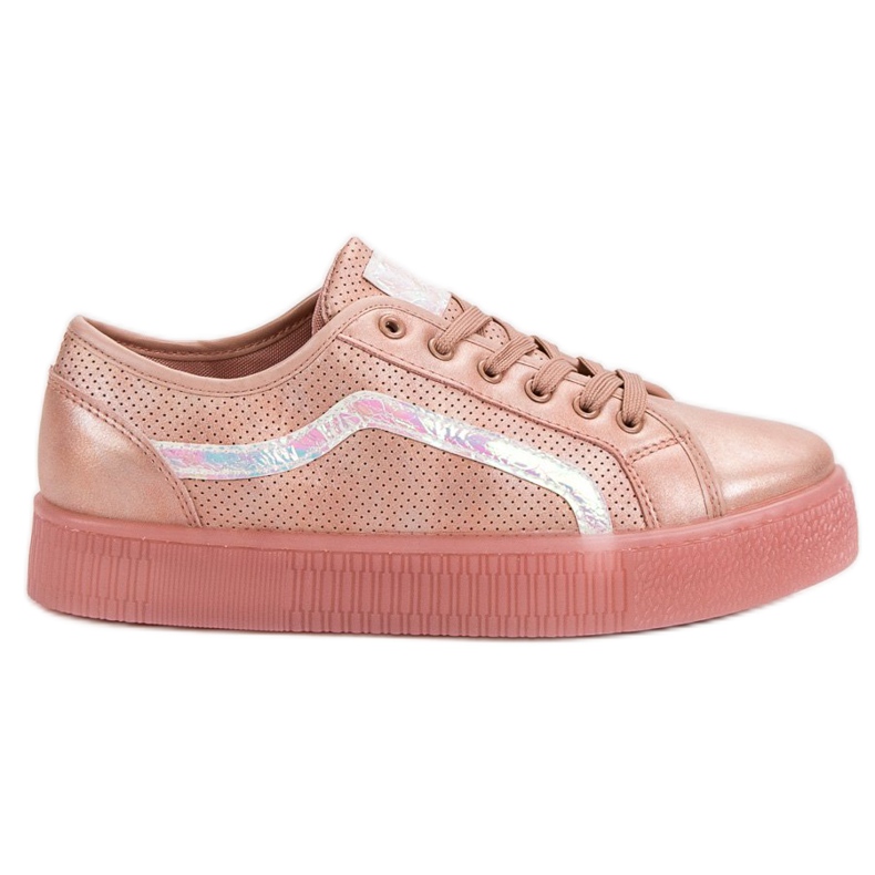 SHELOVET Neformální dámská obuv růžový