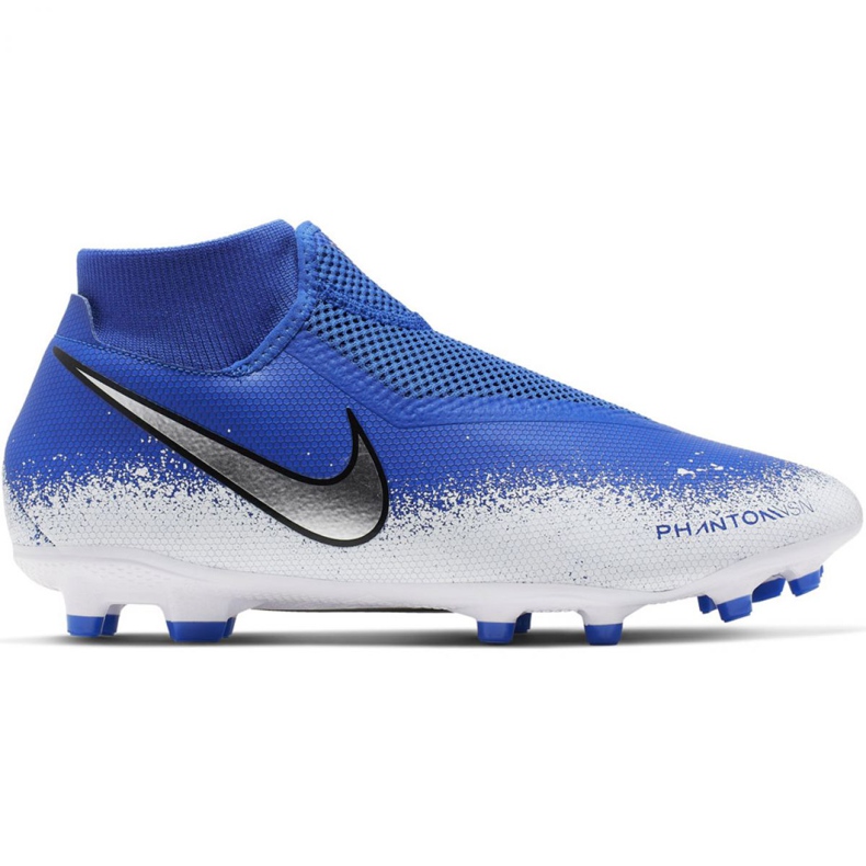 Kopačky Nike Phantom Vsn Academy Df FG / MG M AO3258-410 vícebarevný modrý