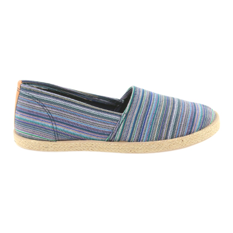 McKey 821 Espadrilles hnědý modrý zelená námořnická modrá McKey 821 Espadrilles hnědý modrý zelená námořnická modrá