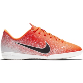 Sálová obuv Nike Mercurial Vapor X 12 Academy Ic Jr AJ3101-801 vícebarevný pomerančový