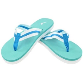 Pantofle Outhorn HOL18- KLD601 W modré bílý vícebarevný modrý Pantofle Outhorn HOL18- KLD601 W modré bílý vícebarevný modrý