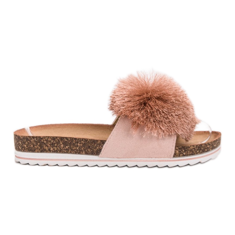 Seastar Pantofle S Bambulí růžový