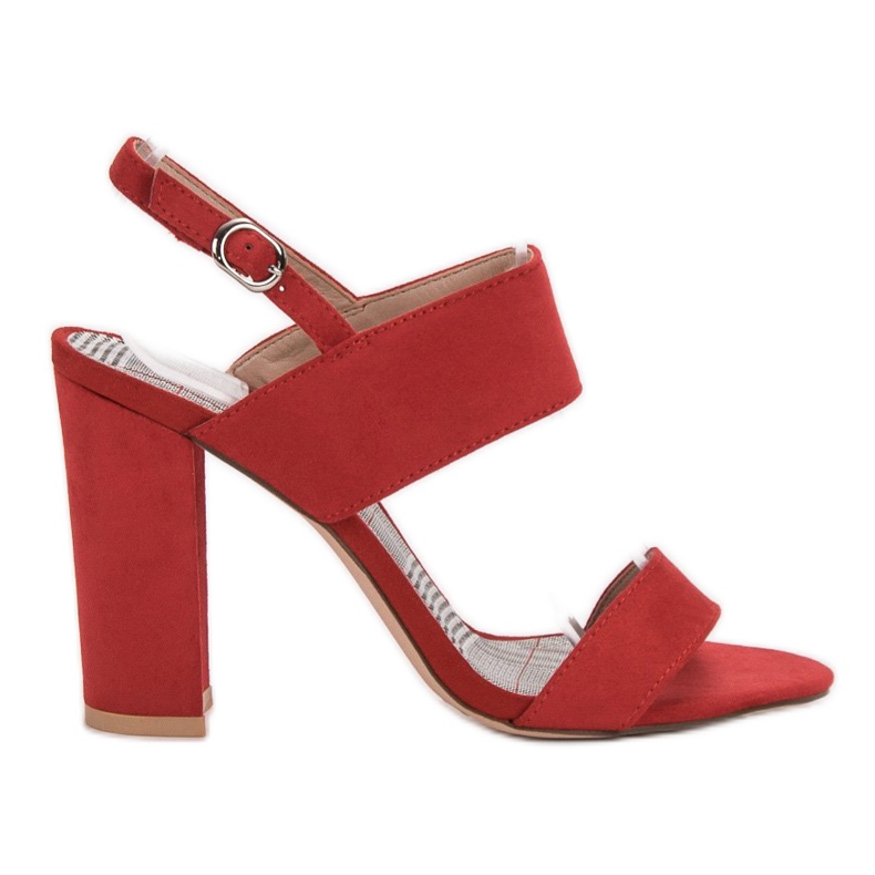 SHELOVET Červené Sandály Na Baru