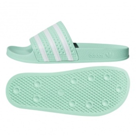 Pantofle Adidas Originals Adilette W CG6538 zelená Pantofle Adidas Originals Adilette W CG6538 zelená