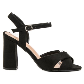 SHELOVET Sandály Na Baru černý