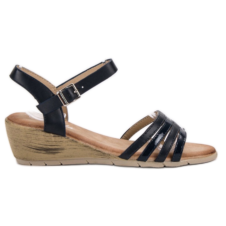 Renda Námořnické sandály modrý