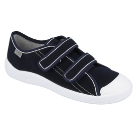 Befado Youth Sneakers 124Q005 Navy Blue modrý Befado Youth Sneakers 124Q005 Navy Blue modrý