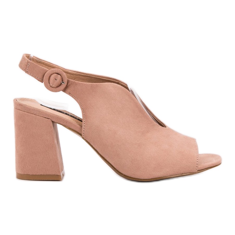 Milaya Vestavěné sandály růžový