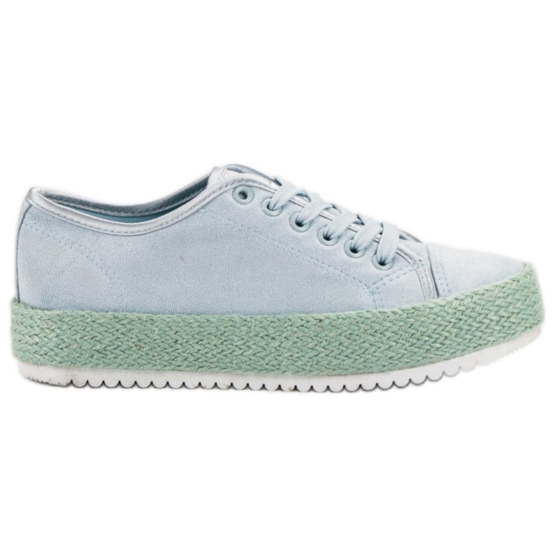 SHELOVET Espadrilky modrý