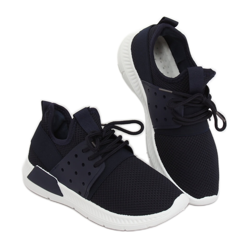 Tmavě modrá sportovní obuv 7781-Y modrá námořnická modrá