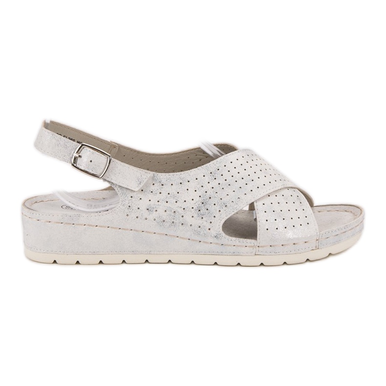 Goodin Sandály Na Platformě bílý