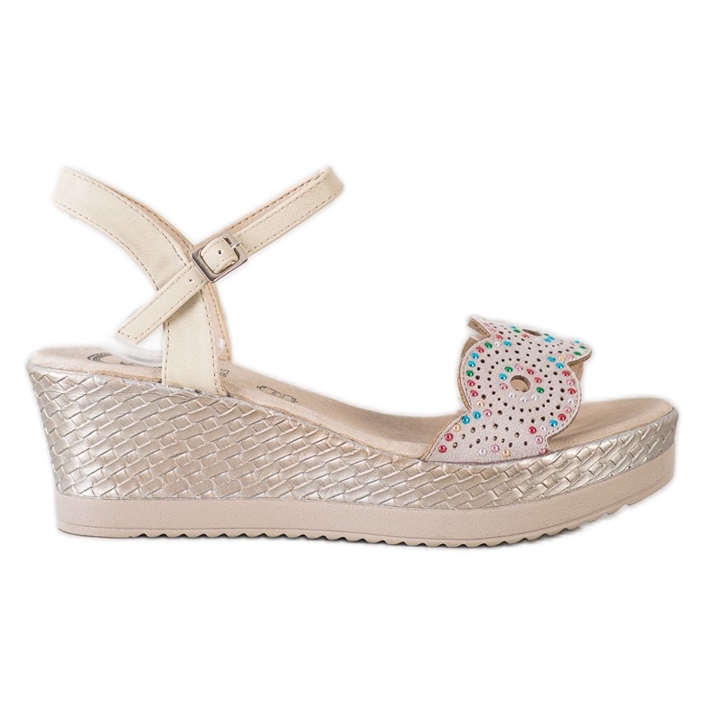 Kylie Neformální sandály béžový