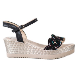 Kylie Neformální sandály černá