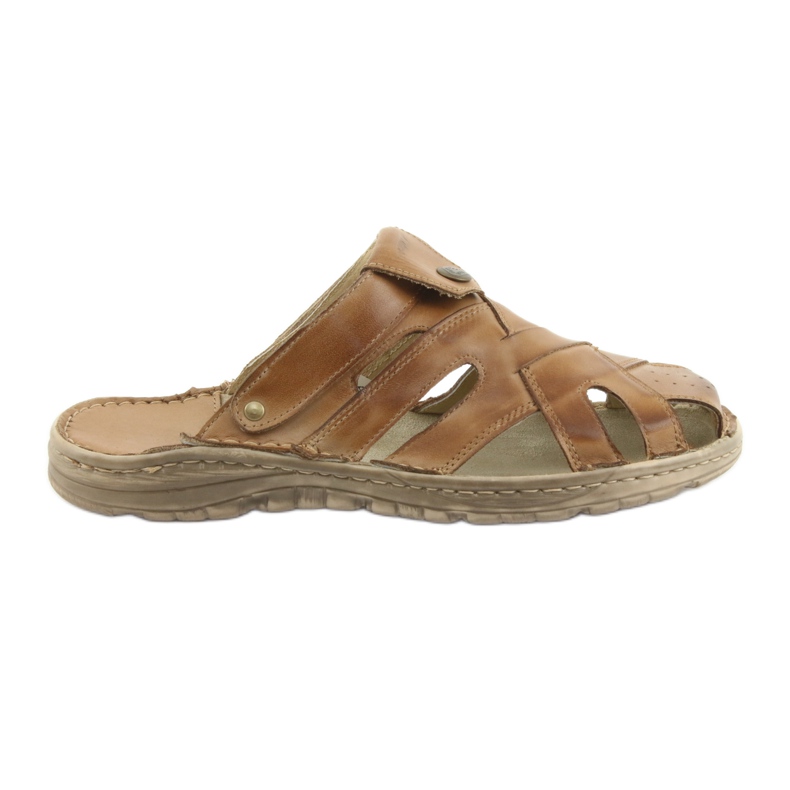 Pánské pantofle Naszbut 051 béžové béžový