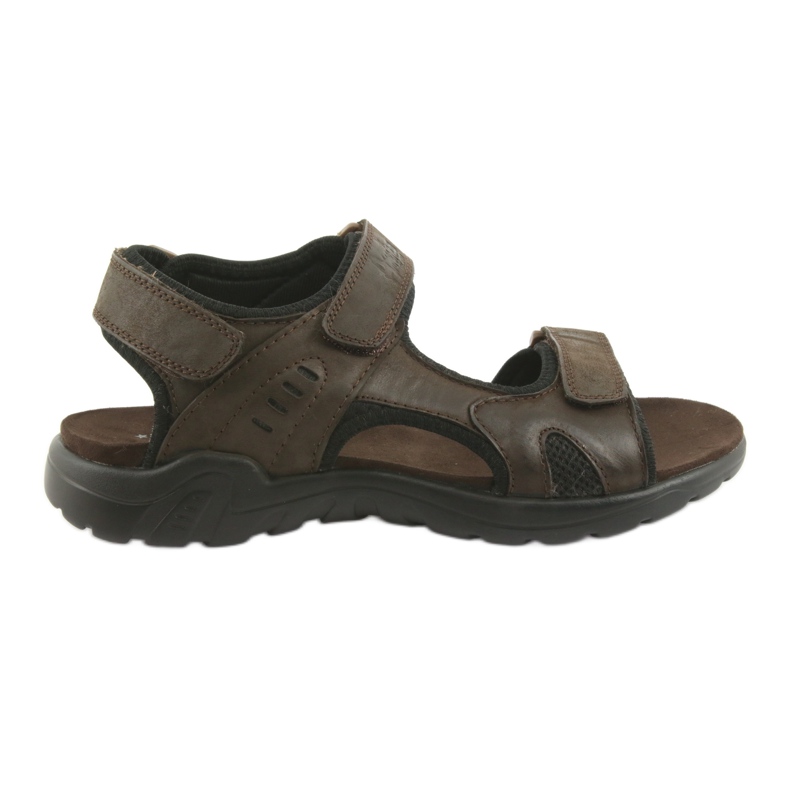 American Club Americké kožené sportovní sandály CY11 hnědé černá hnědý American Club Americké kožené sportovní sandály CY11 hnědé černá hnědý