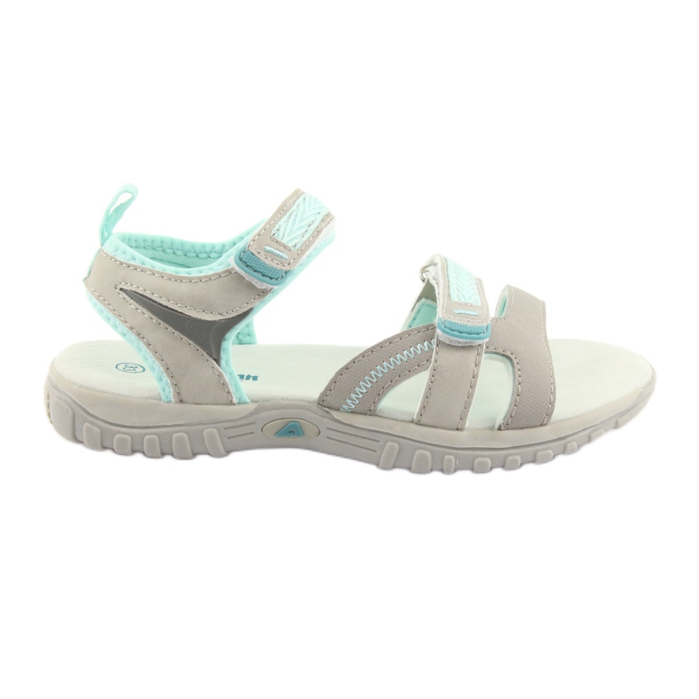 American Club American Sandals Sports Sports HL14 šedá/zelená