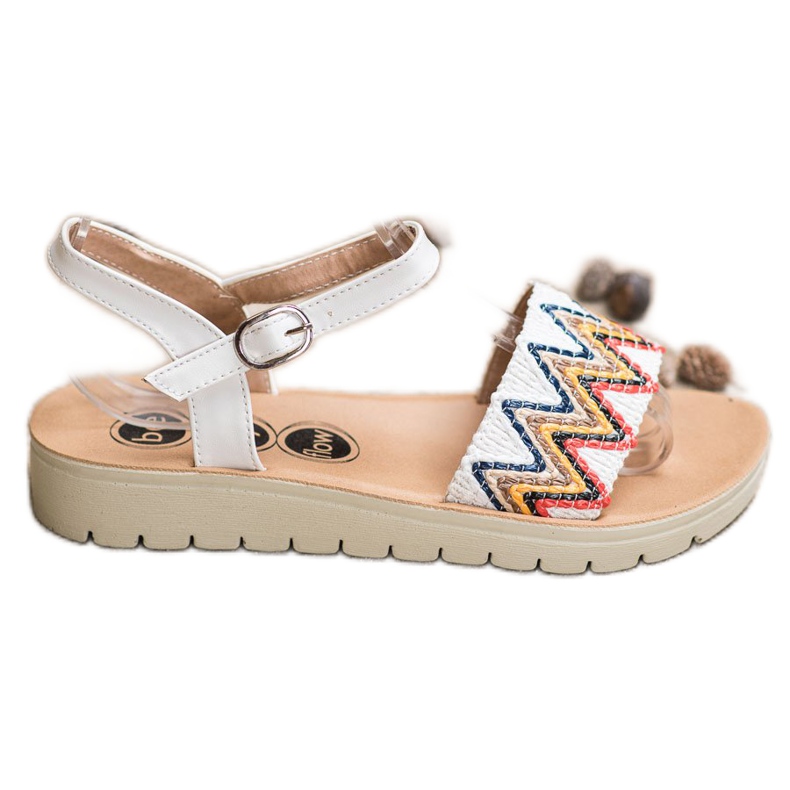 SHELOVET Neformální sandály bílý