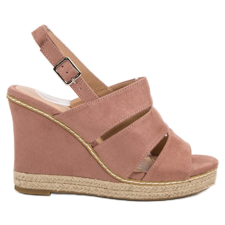 Primavera Práškové sandály růžový