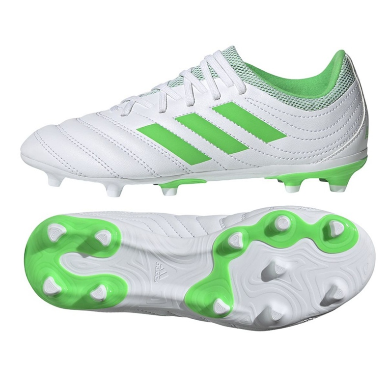 Kopačky Adidas Copa 19.3 Fg Jr D98081 vícebarevný bílý Kopačky Adidas Copa 19.3 Fg Jr D98081 vícebarevný bílý