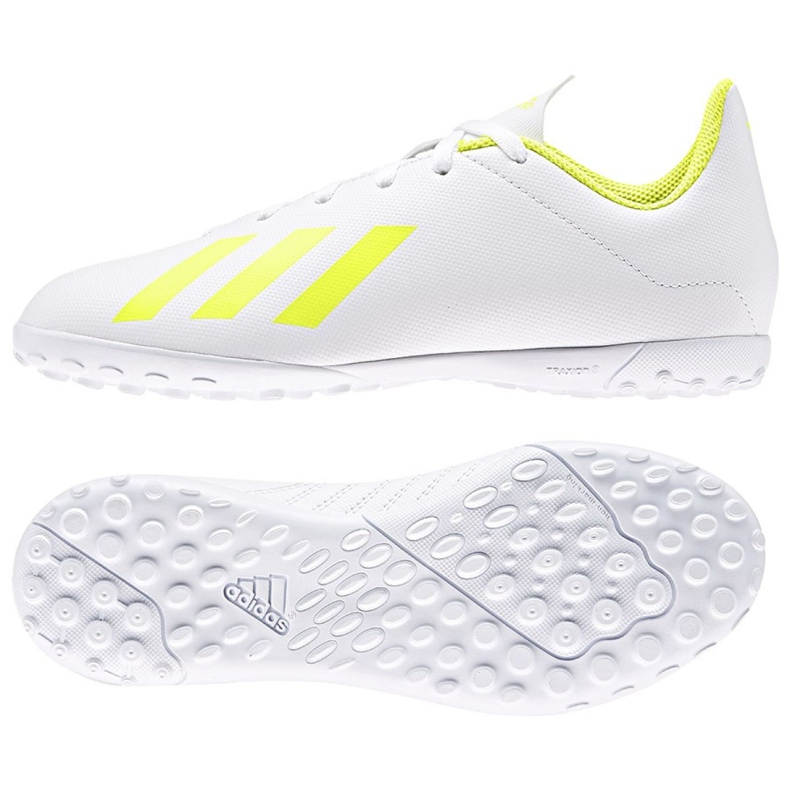 Kopačky Adidas X 18.4 Tf Jr BB9418 vícebarevný bílý