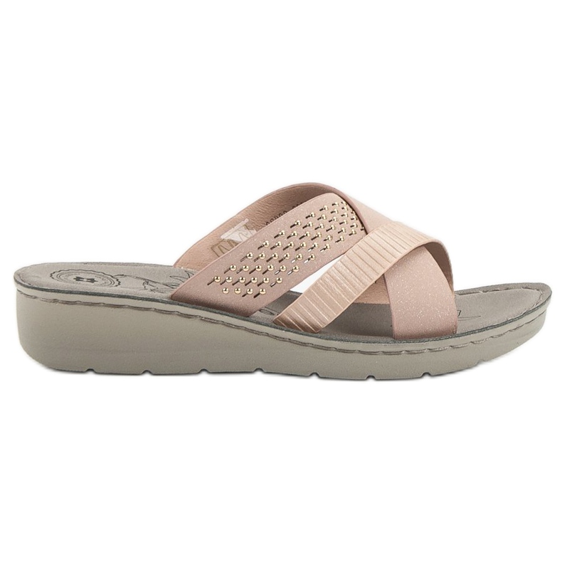 Evento Pohodlné pantofle růžový