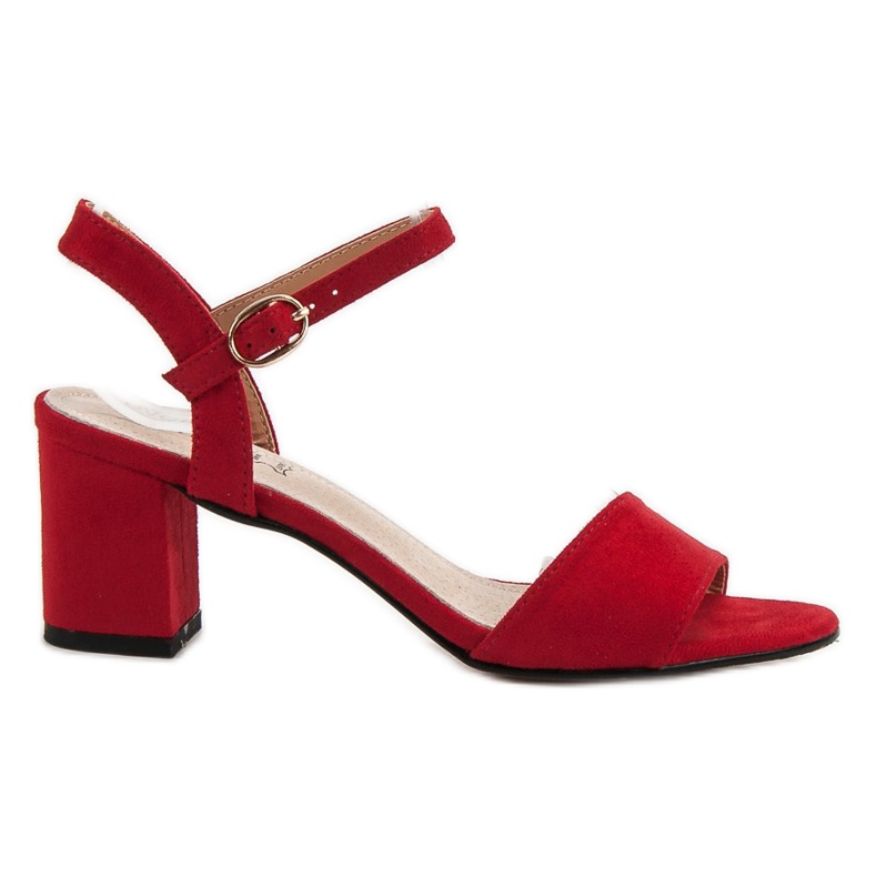 Evento Sandály Na Baru červené Evento Sandály Na Baru červené