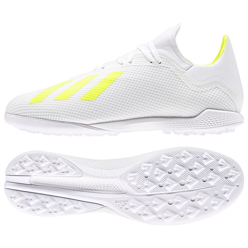 Kopačky Adidas X 18.3 Tf M BB9400 vícebarevný bílý