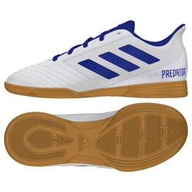 Sálová obuv adidas Predator 19.4 In Sala Jr CM8553 vícebarevný bílý Sálová obuv adidas Predator 19.4 In Sala Jr CM8553 vícebarevný bílý