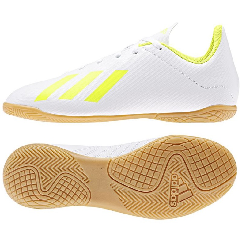 Sálová obuv adidas X 18.4 In Jr BB9411 vícebarevný bílý
