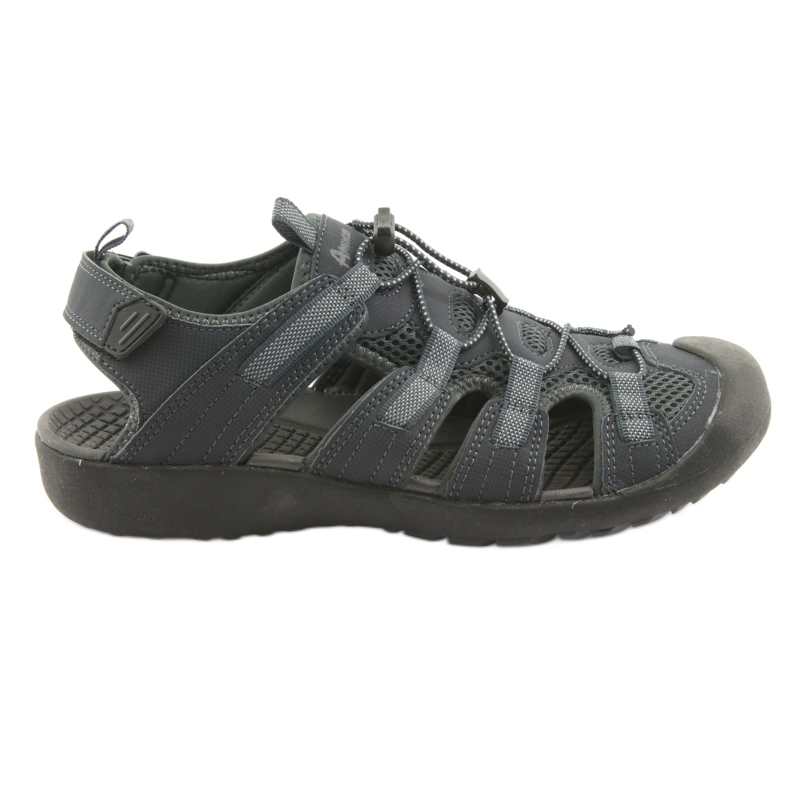 American Club Americké tmavě modré sportovní sandály HL02 námořnická modrá American Club Americké tmavě modré sportovní sandály HL02 námořnická modrá