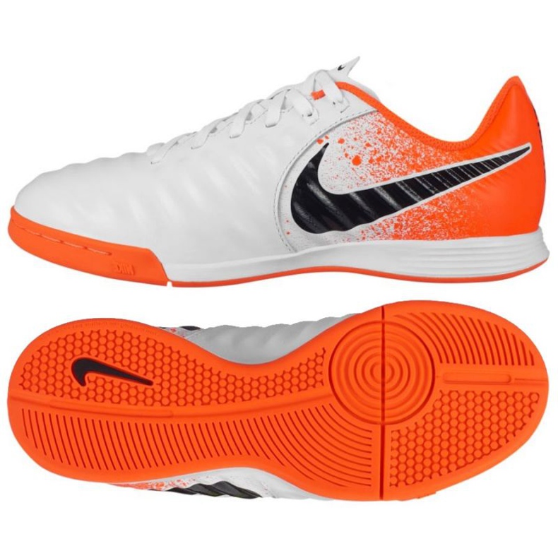 Sálová obuv Nike LegendX 7 Academy Ic Jr AH7257-118 vícebarevný bílý