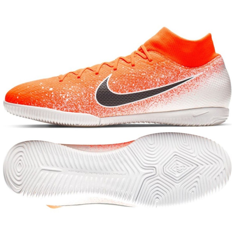 Sálová obuv Nike Merurial Superflyx 6 Academy Ic M AH7369-801 vícebarevný oranžový Sálová obuv Nike Merurial Superflyx 6 Academy Ic M AH7369-801 vícebarevný oranžový