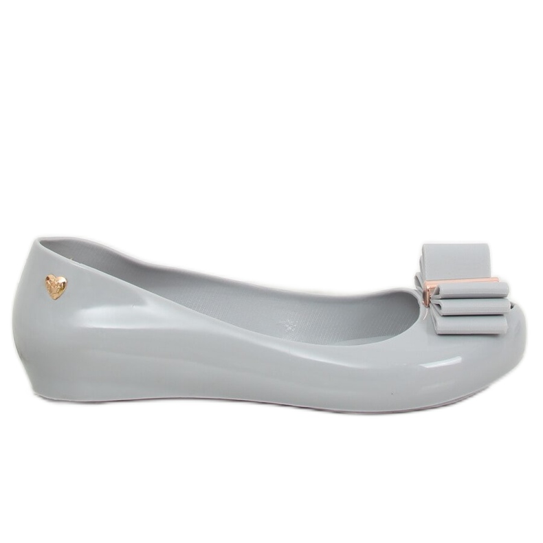 Šedé balerínky Meliski CK87-P Grey šedá