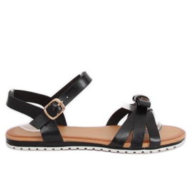 Černé dámské sandály G210 Black černá